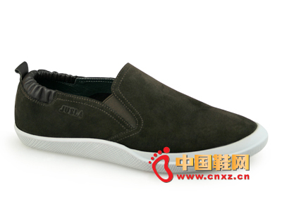 巨臣乐2014新款男士休闲皮鞋