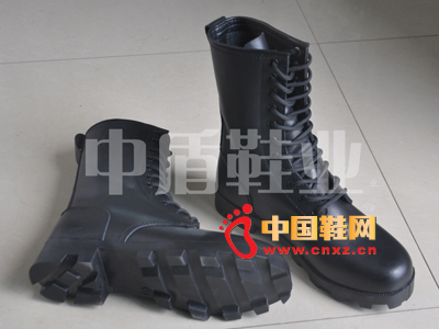 中盾ZD-034全皮作战靴