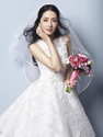 郭碧婷披婚纱变新娘 清纯唯美颜值超高