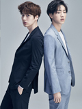 安宰贤金志洙合拍写真 展现各自的时尚风格