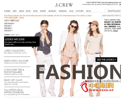J. Crew Group Inc. ����J. Crew Ʒ��������վ