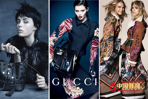 �������ң�Louis Vuitton 2014����ϵ�й�桢Gucci 2014�ﶬϵ�й�桢Burberry