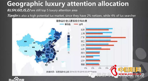 �ٶ�ָ����ʾ�����ݳ�Ʒ��Ϊ��ע����Ⱥ�������Ա������Ϻ����㶫���㽭�����ա�ɽ�����Ĵ������ܽ�������֮�󣬵�����˴�����ָ���������ֳ���С�г�ȴ�д�ݶ�����ƣ������ռ�ٶ������û���4%����������ݳ�Ʒ������Ⱥռ��Ϊ8%��