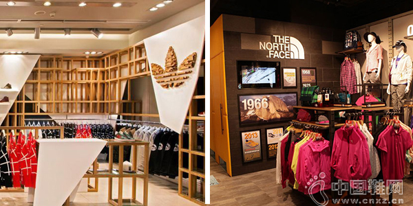 ��ͳ�볱����PK�����Ϻ�The North Face�ĸ��ã�