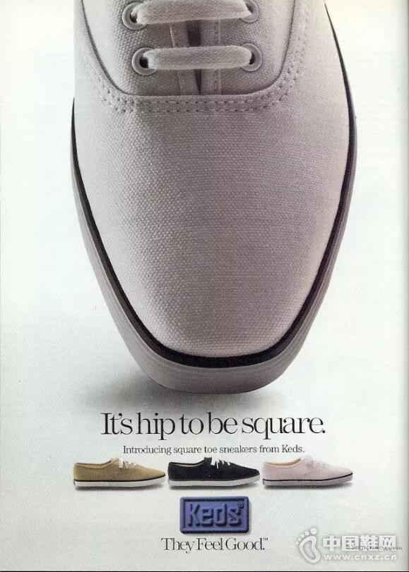 Keds �� 1989 ���Ƴ��ķ�ͷ��Ьƽ����