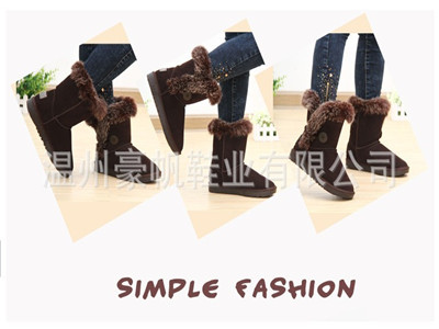 2013������ͲŮѥ ţƤëѩ��ѥ ר����Ʒ��ůѥ ��ɫ��ѡ 6801