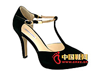 �޳�����2014�¿�ʱ������ϵ�۸߸�Ů��Ь