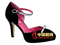 �޳�����2014�¿�ʱ�м�ͷ����ϵ�۸߸�Ů��Ь