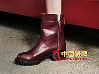 ��˼Q2014�ﶬ�¿�ŮЬ���� ʱ�ж�ѥ