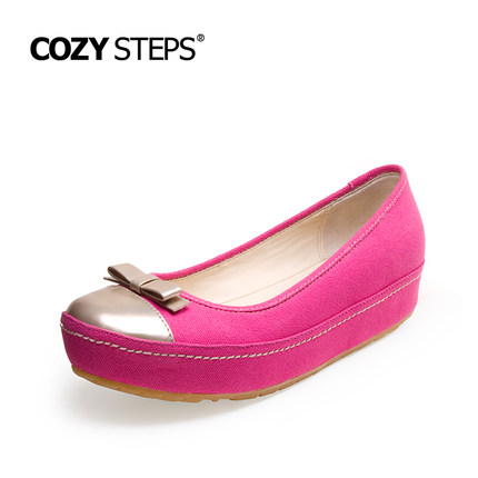 COZY STEPS2015��Ʒǳ��ԲͷŮ��Ьƽ���ɸ�