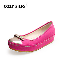 COZY STEPS2015��Ʒǳ��ԲͷŮ��Ьƽ���ɸ�