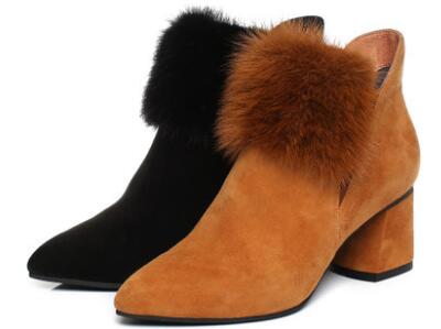 ɭ��2017����������ë��Ů��ѥ��ͷ�ָ߸�