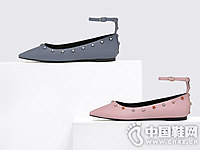 CHARLES&KEITH�뱦ʯ���װ�δ�ɫƽ��Ь