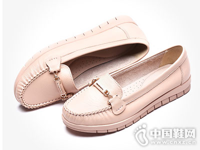 ľ��ɭ��ƤŮЬ2018�����¿�Բͷƽ��Ь