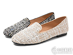 �������ָ�ЬŮС���ƽ�ױ�֯��Ь2019�＾