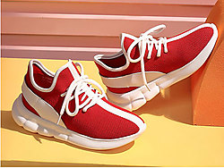 ����ŮЬ2019�¿��֯����ײɫϵ�������˶�Ь