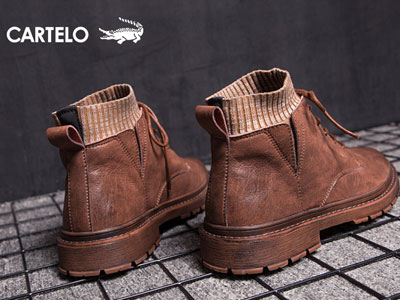 CARTELO������������Ӣ�׷��ﶬ���а����ӿڳ�ѥ