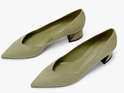 CHARLES&KEITHŮЬ��������Ůʿ��ͷ�߸�Ь