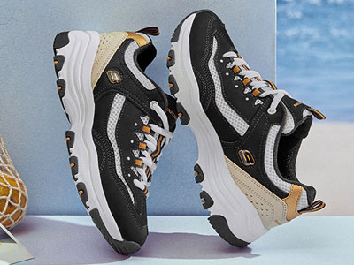 Skechers˹���洺���¿���Ů�����ϵ�Ьʱ�����ʰٴ�
