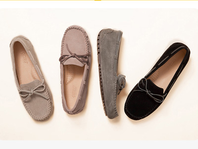 OZZEG����ЬŮ2022�����¿���Ƥǳ��ƽ�׵�Ь