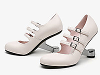 jadyrose����õ���¿�ǳ�ڵ�ЬŮԲͷ����ŷ���߸�Ь������Ь