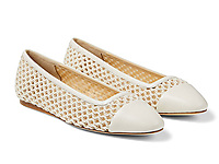 ������JIMMY-CHOOǳ�һ�֯��ƴ��Ƥƽ��Ь��Ь