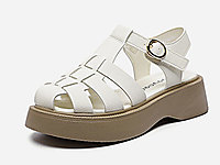 ��ѿ����֯�οհ�ͷ������ЬŮ2022���ļ��¿�