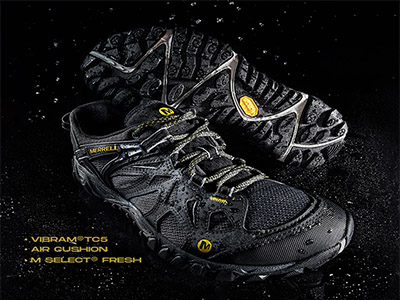 MERRELL���ֻ�����ϪЬ��ALL OUT BLAZE���͸����ĥ������ˮЬ