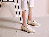 �¿�ٴ�Բͷ¹Ƥ��������������ָ�Ьƽ�׵͸�Ů��Ь