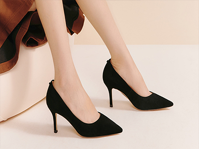 ��ɫ�߸�ЬŮ�ļ����۽�ְҵ������ƤЬ�߼��м�ͷ��Ь