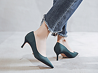 2022���¿��и߸�ЬŮϸ������С��ǳ�ڷ�ʽְҵ��ͷ�ƺ�ɫ��Ь