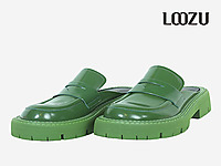 ����LOOZU 2022�����¿���Ƥ��ͷ����Ь�⴩����Ь��Ьƽ������Ь