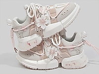 ӣ����ɫ�ϵ�ЬŮ2022�＾���ins���ٴ������˶�Ь