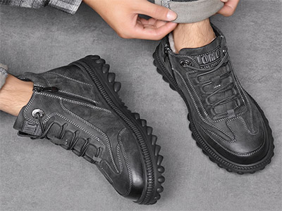 ��ҵ��ʿ��Ь��Ƥ��ë���޼Ӻ�߰�������ƤЬ������ů��Ь����ѩ��ѥ