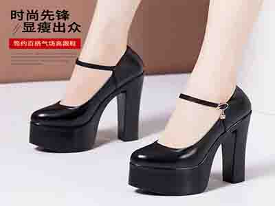 ��ʿ��15CMͷ����ţƤ�ָ���ͷ���߸�����ģ�ص�Ь����߷�ˮ̨����ŮЬ