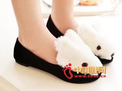 2014秋季新款兔子头拼色绒面女单鞋防滑孕妇平底鞋休闲浅口单鞋 2014秋季新款兔子头拼色绒面女单鞋防滑孕妇平底鞋休闲浅口单鞋